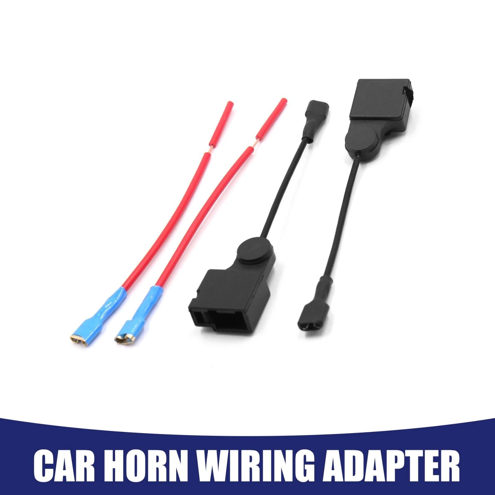 Set of 2 Car Horn Speaker Adapter Wiring Harness for Toyota