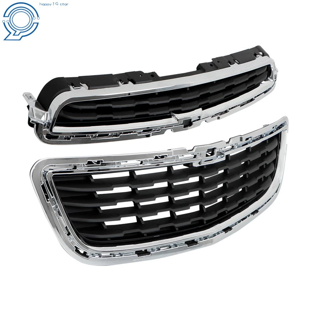 Chrome Front Upper and Lower Grille for Chevrolet Trax (2014-2016)