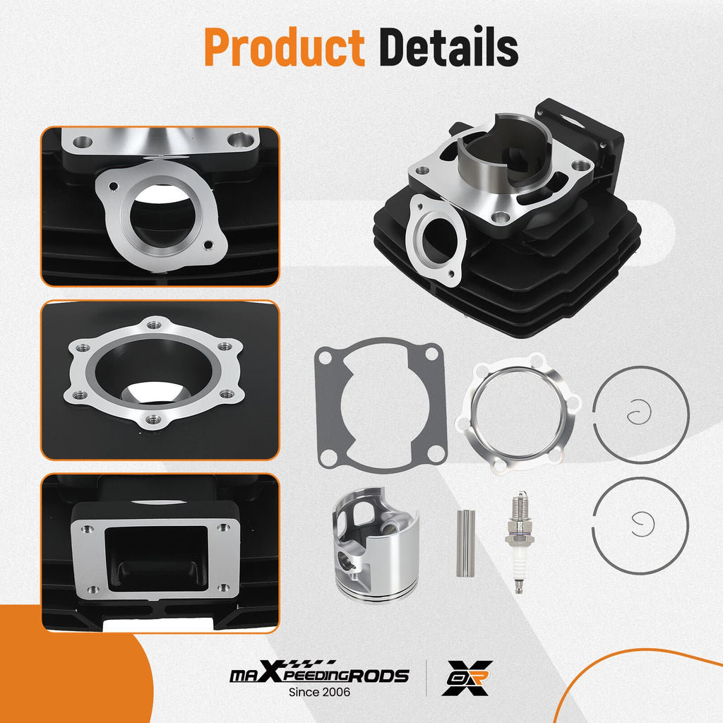 Piston Top End Rebuild Kit for Yamaha DT175 MX175 (1978-1981)