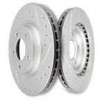 Front Drilled Brake Rotors for Caliber Compass Patriot Outlander Lancer