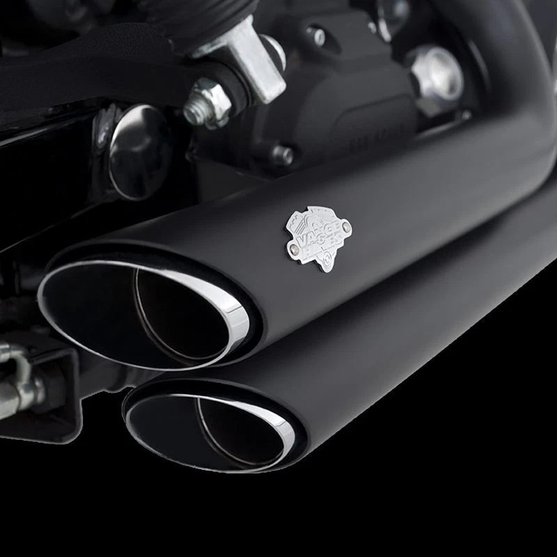 Vance & Hines Shortshots Staggered Exhaust for Harley Dyna (2006–2011)