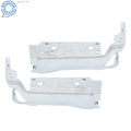 Chrome Pair Rear Back Bumper End Caps for Ford F250 F350 F450 (2023–2025)