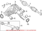 Genuine OEM CV Axle Assembly for Dodge Durango (2011–2023)