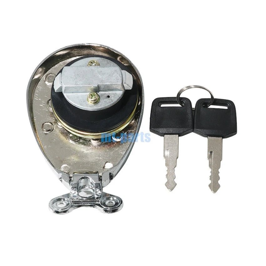 Fuel Gas Tank Cap Cover Keys for Kawasaki ZR1100 Zephyr 1100RS (1996–2002)