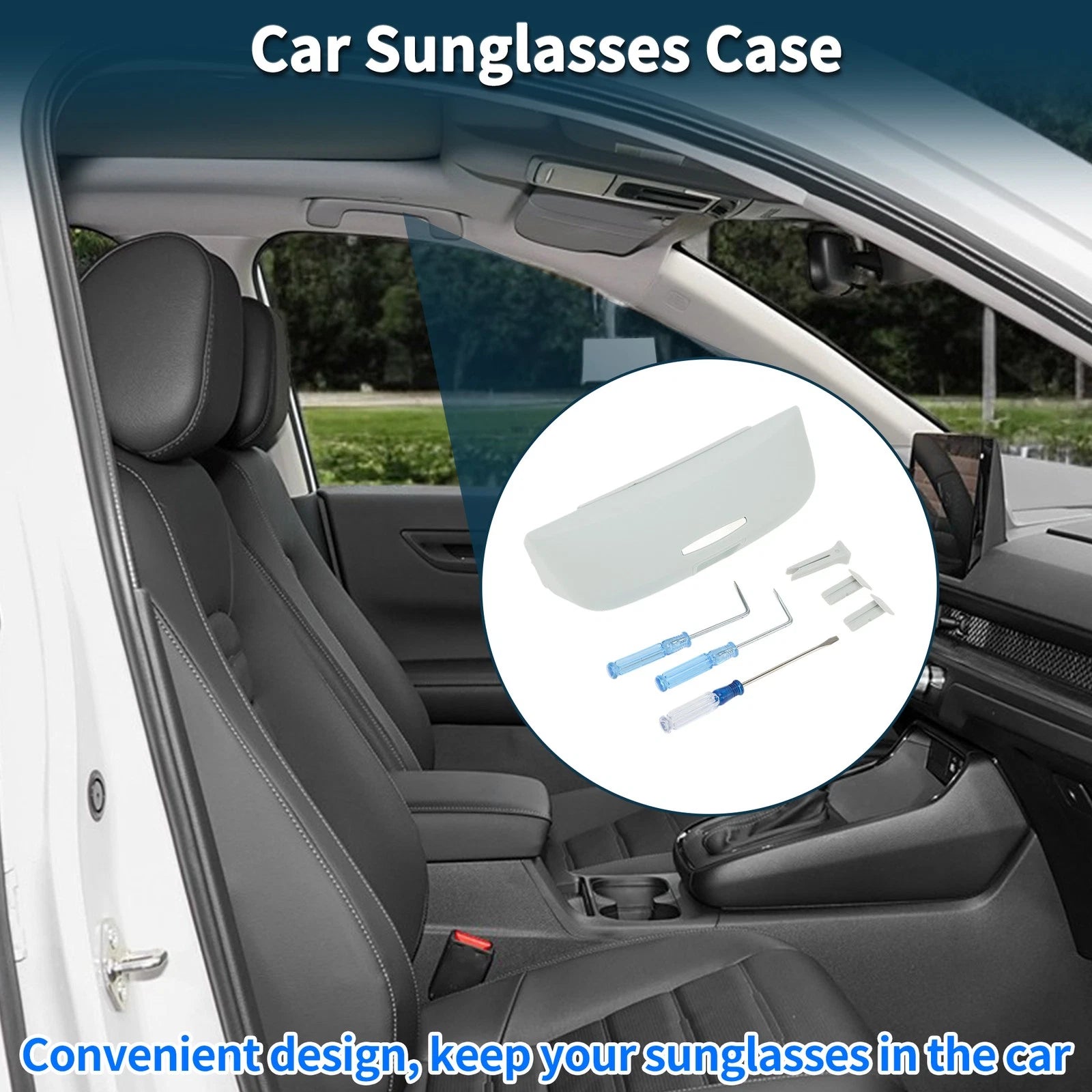 Sunglasses Case for Volkswagen Golf 8 (2020–2025) Eyeglasses Holder
