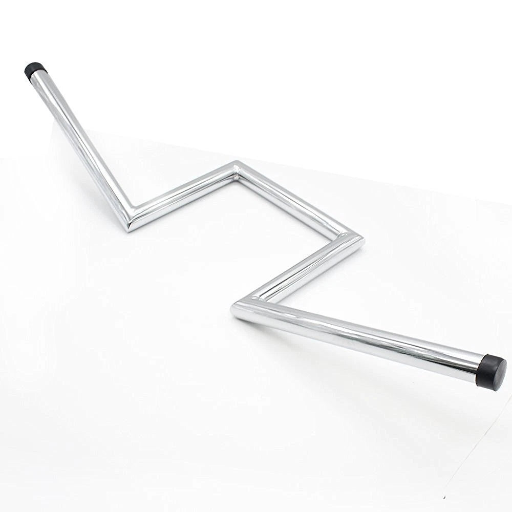 1" Z Style Chrome Handlebar for Harley Sportster Dyna Bobber FX FL XL (1974–1981)