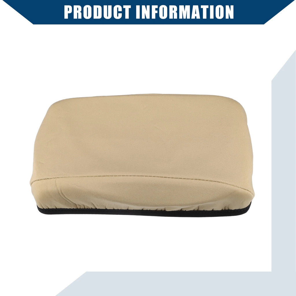 Center Console Armrest Cover for Ford Focus (2015–2018) Neoprene Brown