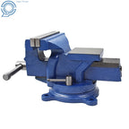 5" Heavy Duty Steel Bench Vise with Anvil for Workbench (Fits Most Models)