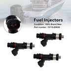 Set of 3 Fuel Injectors for Suzuki DF40A DF50A DF60A (2000–2023) 15710-85K00