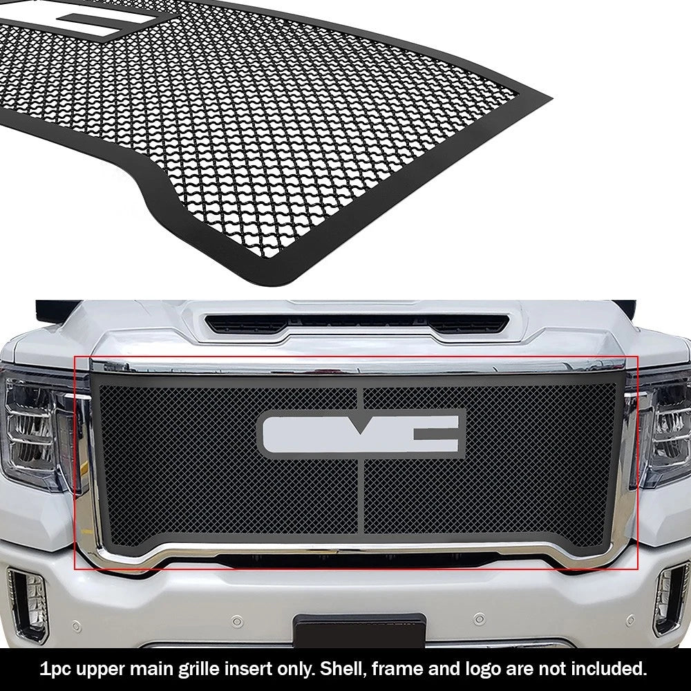 Stainless Black Mesh Grille for GMC Sierra 2500/3500 (2020-2023)