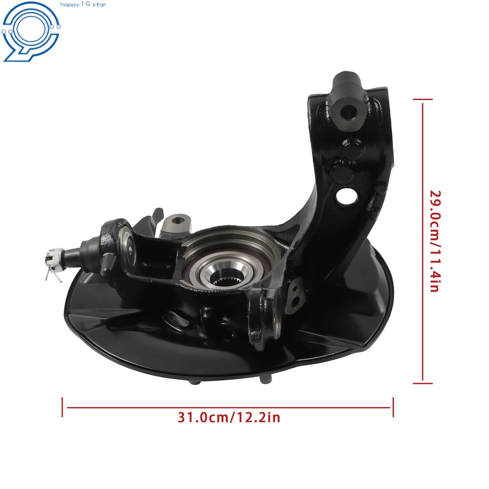Front Right Steering Knuckle & Wheel Hub Bearing Assembly for Honda Accord (2013-2017)