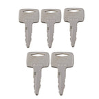 Set of 5 Ignition Keys for Mitsubishi Caterpillar (A5160, 91A07-01910)