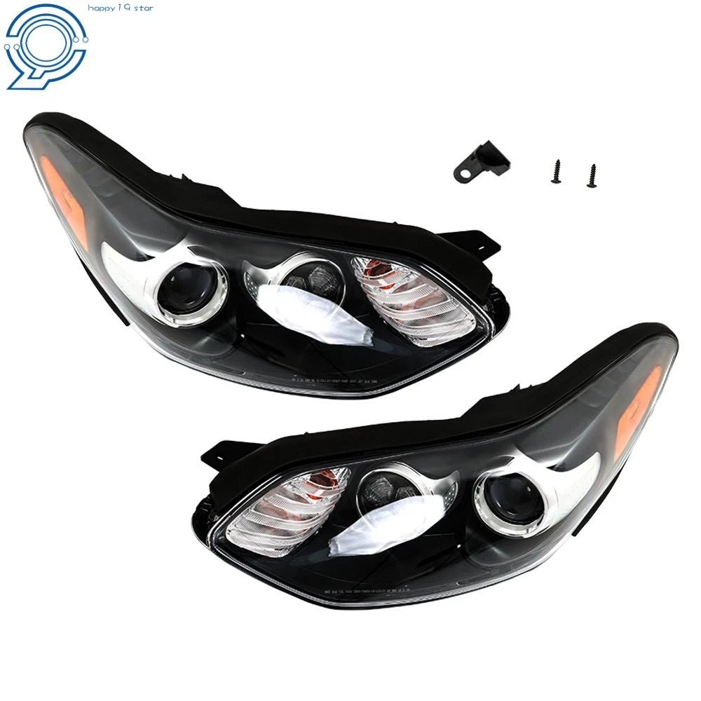 Set of 2 Halogen Headlight Assemblies for Kia Sportage (2017–2019)
