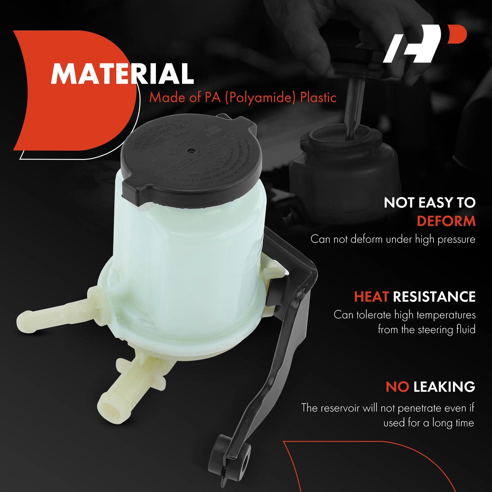 Power Steering Reservoir w/Cap Bracket for Toyota Highlander (2001-2008)