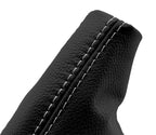 E Brake Boot for Lexus GX470 (2003–2009) Gray Stitch Leather Synthetic