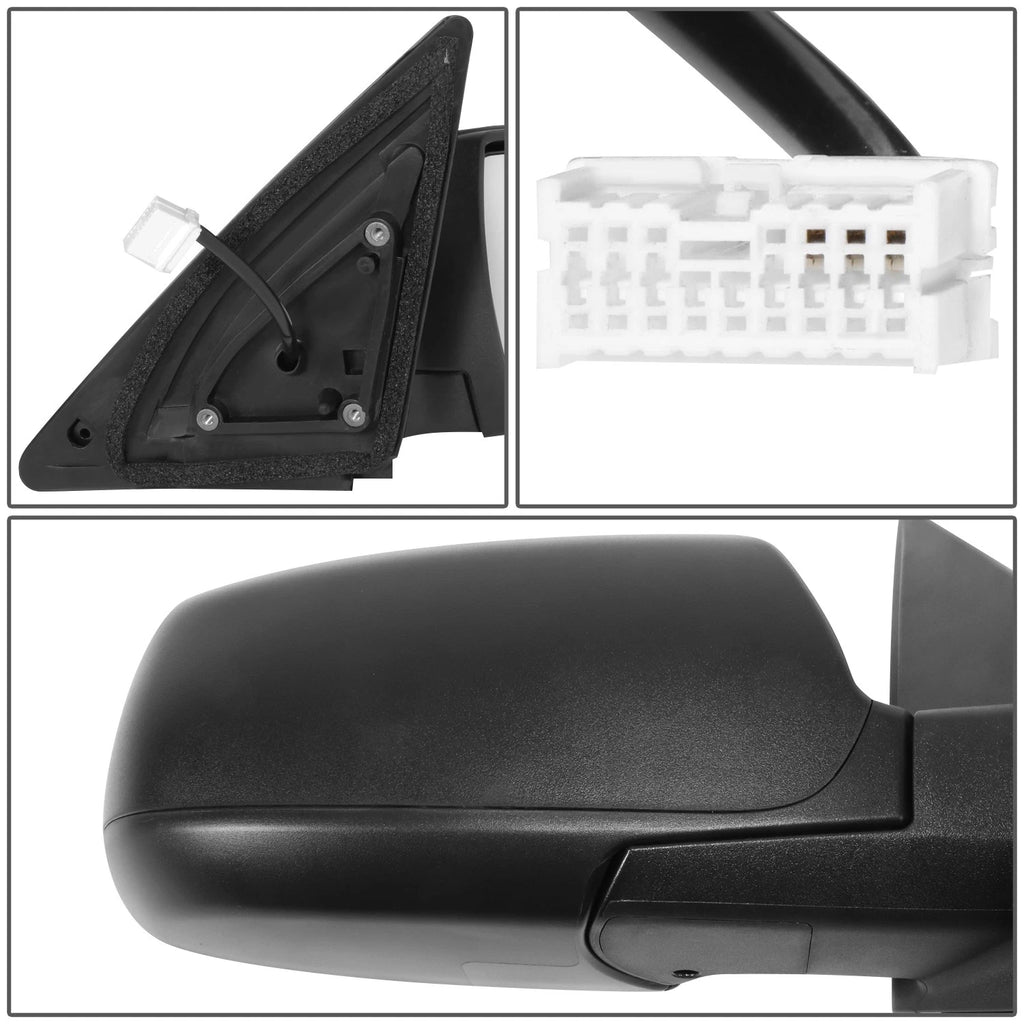 Passenger Right Power Side Door Mirror Glass for Kia Sorento (2011–2013)