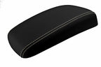 Leather Console Lid Armrest Cover for Ford Taurus (2001–2006) Beige Stitch