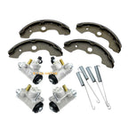 Set of 4 Front Brake Wheel Cylinders w/Shoes for Honda Rancher 300 TRX350 (2004–2006)