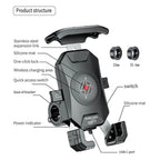 Wireless Charger Phone Holder for Motorcycle (QC 3.0)