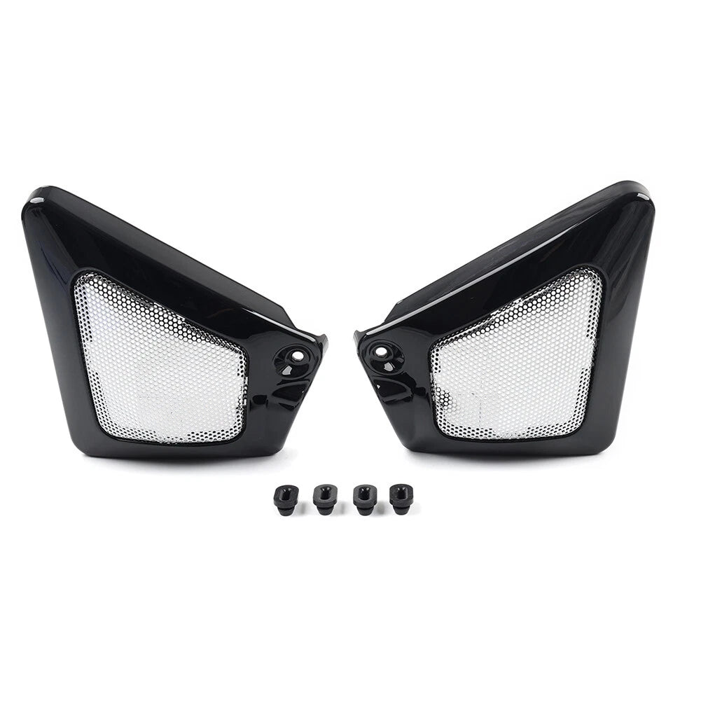 2X Black Intake Airbox Frame Neck Side Cover for Harley V-Rod Special (2007–2017)