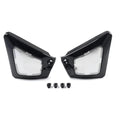 2X Black Intake Airbox Frame Neck Side Cover for Harley V-Rod Special (2007–2017)
