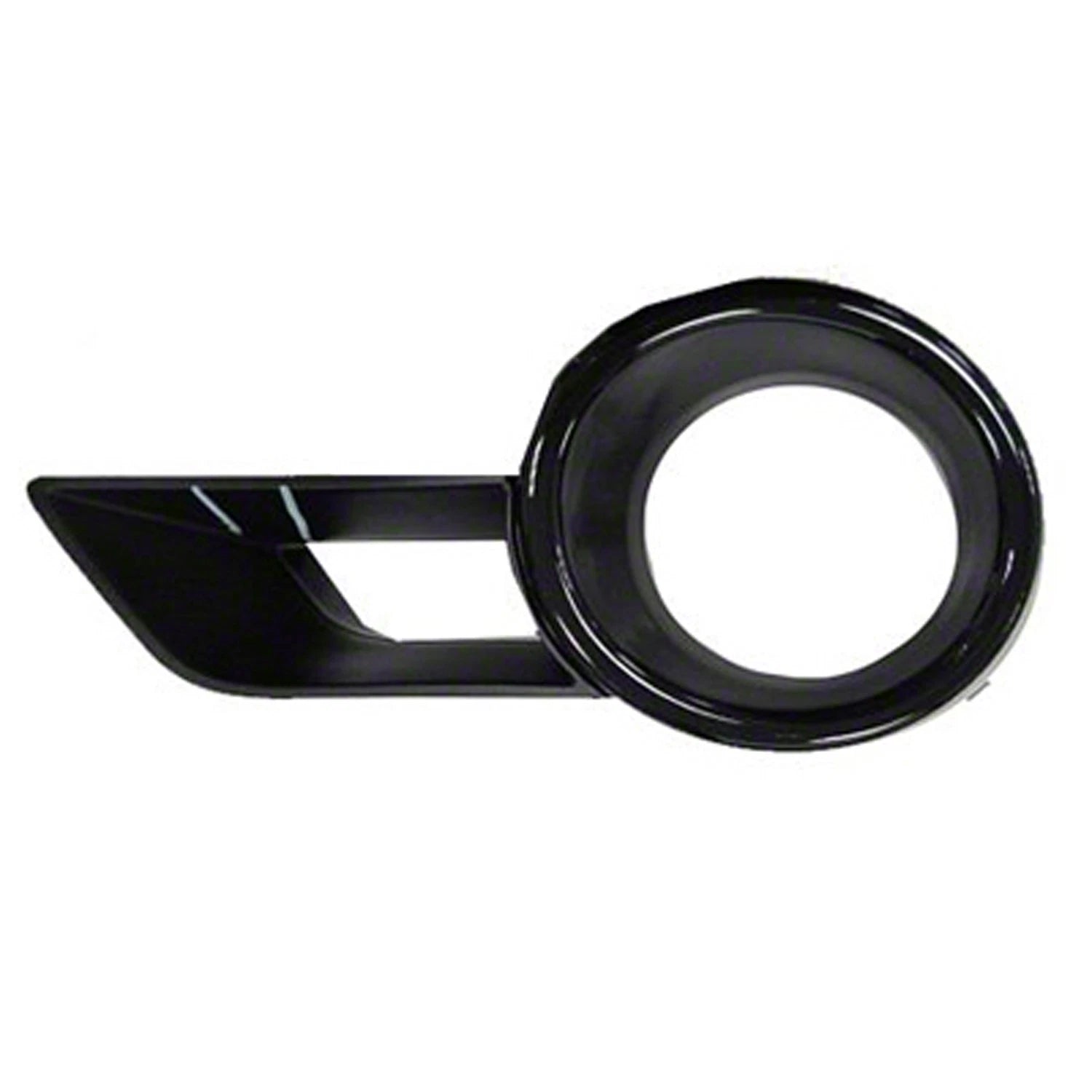 Replacement Smooth Driver Side Fog Light Bezel w/Fog w/Tow Hook Hole