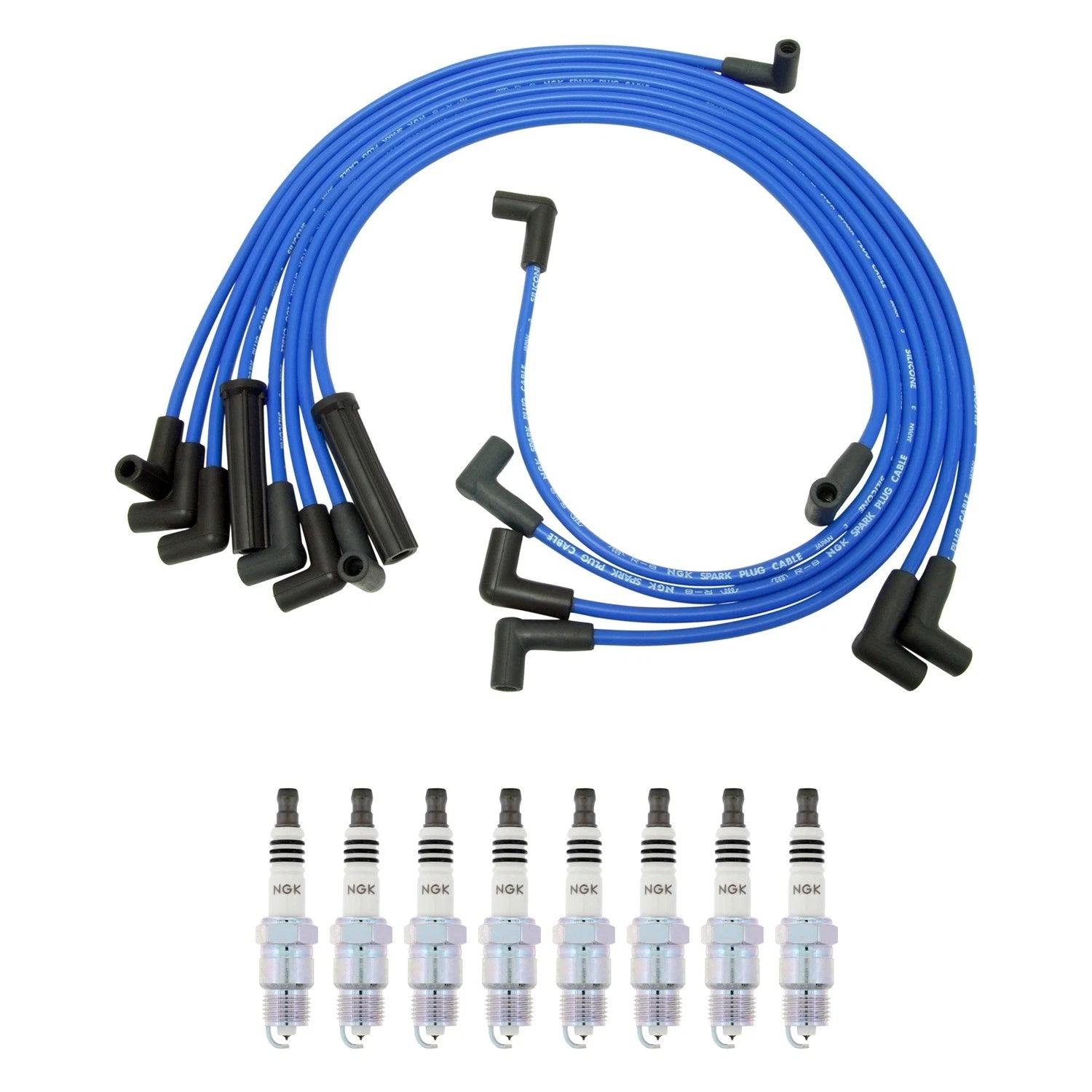 NGK 8mm Wire Set for Camaro Caprice Century V8 (1990–1995)