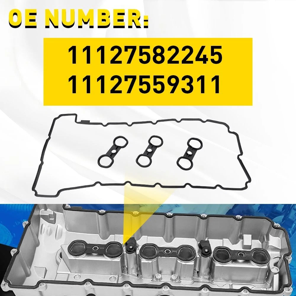 Valve Cover Gasket for BMW 328i 528i X3 3.0L (2007–2013)