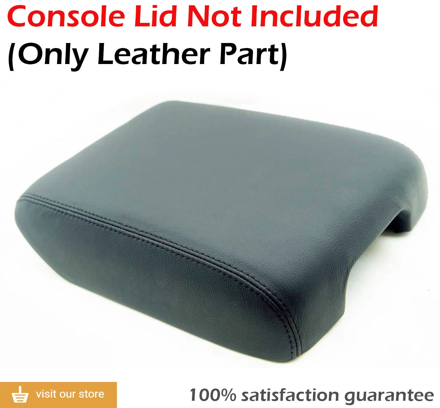 Leather Synthetic Console Armrest Cover for Nissan Pathfinder (2013–2019)