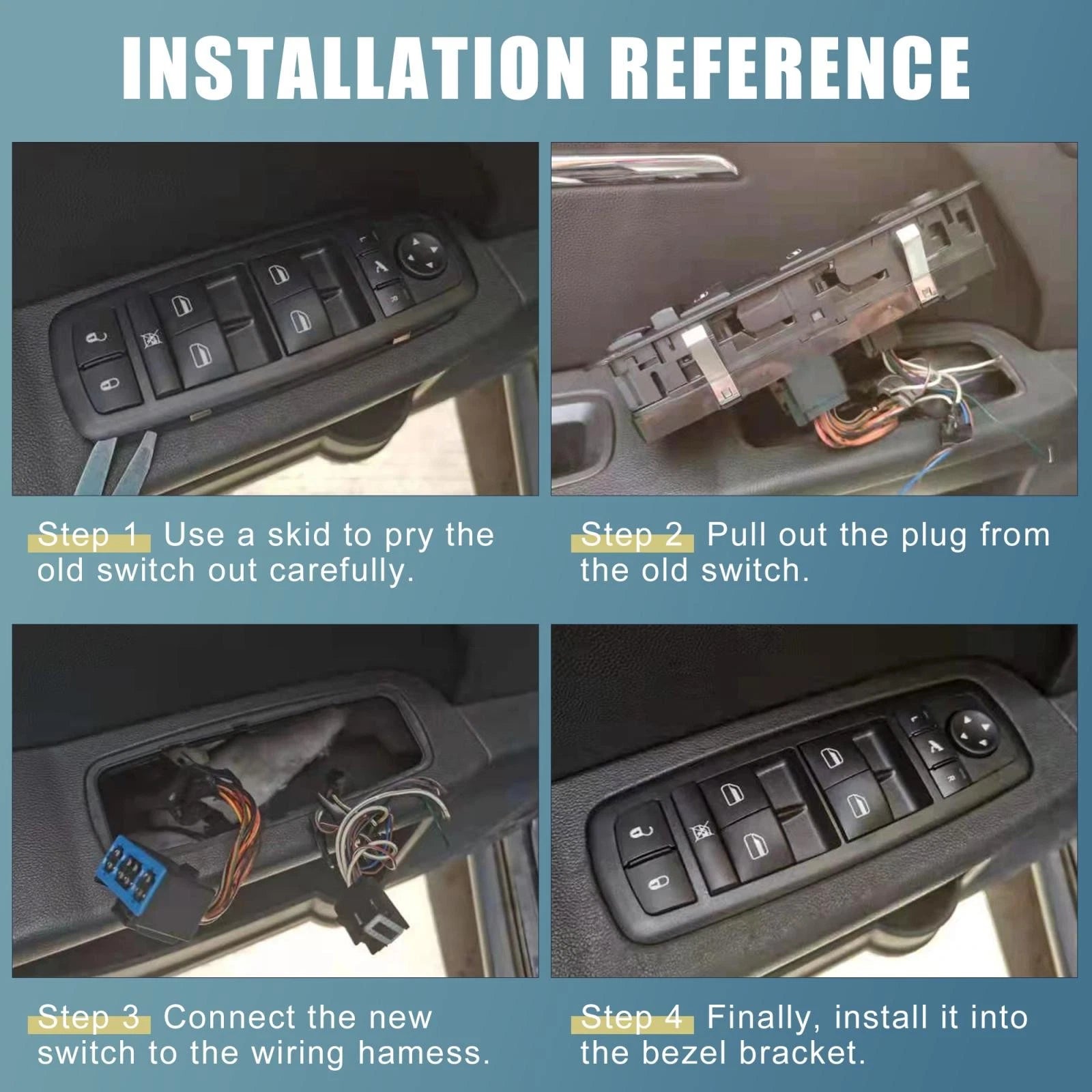 Power Window Control Switch 2518300290 for Mercedes Benz ML350 GL320 GL350 (2006–2011)