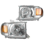 Headlights Pair LH+RH for Toyota Landcruiser 76 78 79 Series (2007)