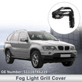 1 Pc Fog Light Grill for BMW X5 (2019–2022) No. 51118746239 Black