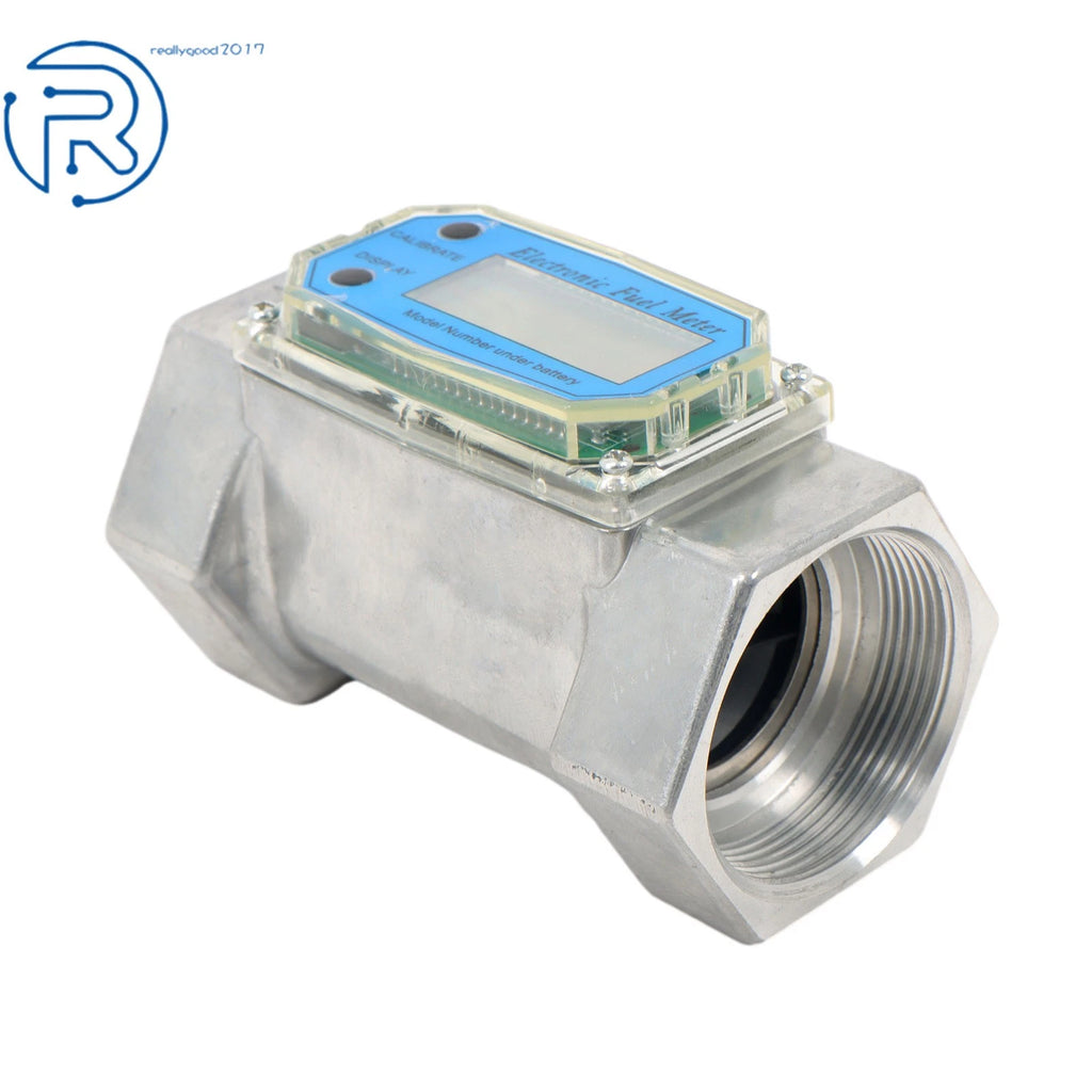 2X Digital Flow Meter 2" for Liquid Flow Measurement (15.8-132 GPM)
