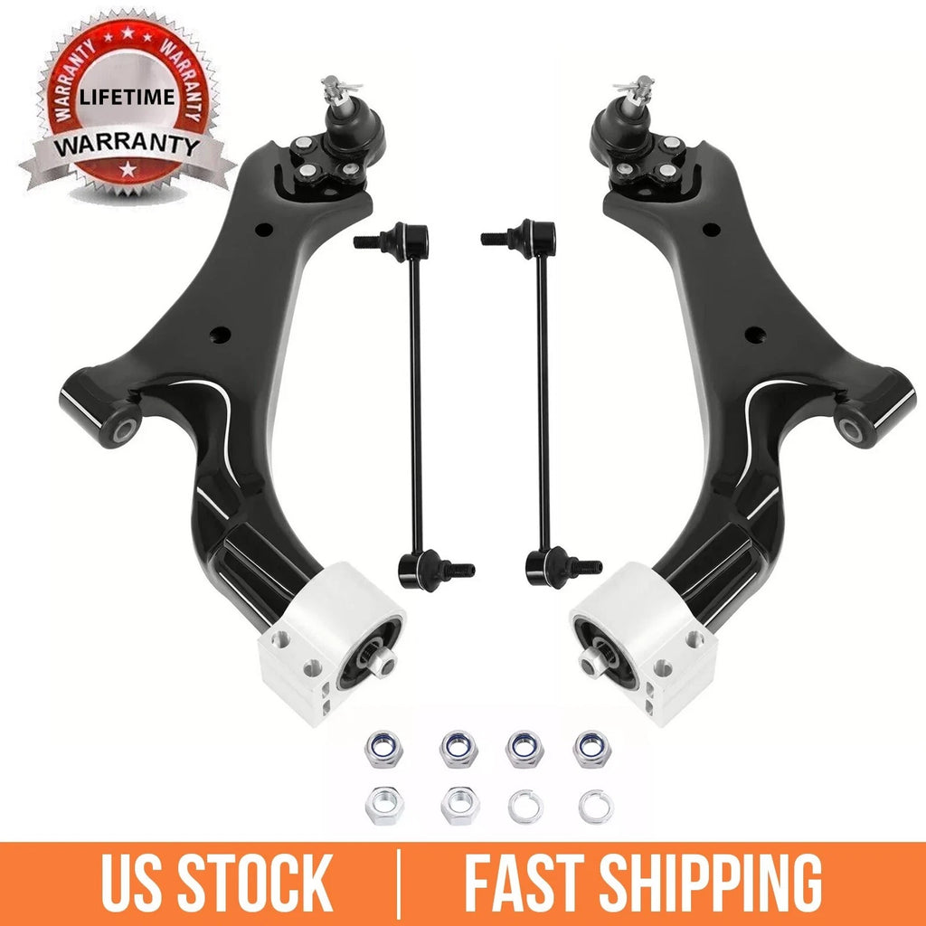 Front Lower Control Arm Assembly & Sway Bars for Chevy Equinox GMC Terrain (2010–2017)
