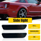 Pair White LED Side Marker Lights for Ford Mustang (2005–2009) EPY