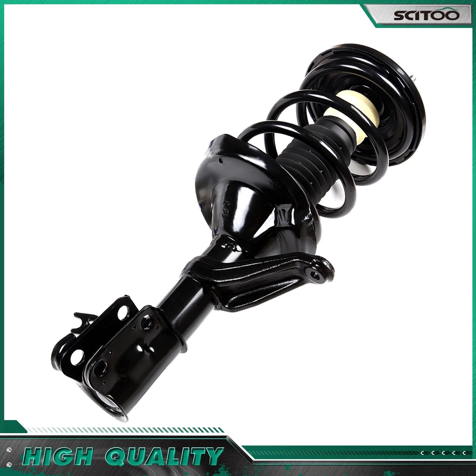 2X Front Struts Assembly Coil Spring & 2X Rear Shocks for Honda CR-V (2002–2006)