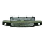Replacement Black Chrome Plastic Front Grille (See compatibility Chart)