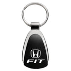 Black Teardrop Keychain KCK.FIT - Officially Licensed for Honda Fit