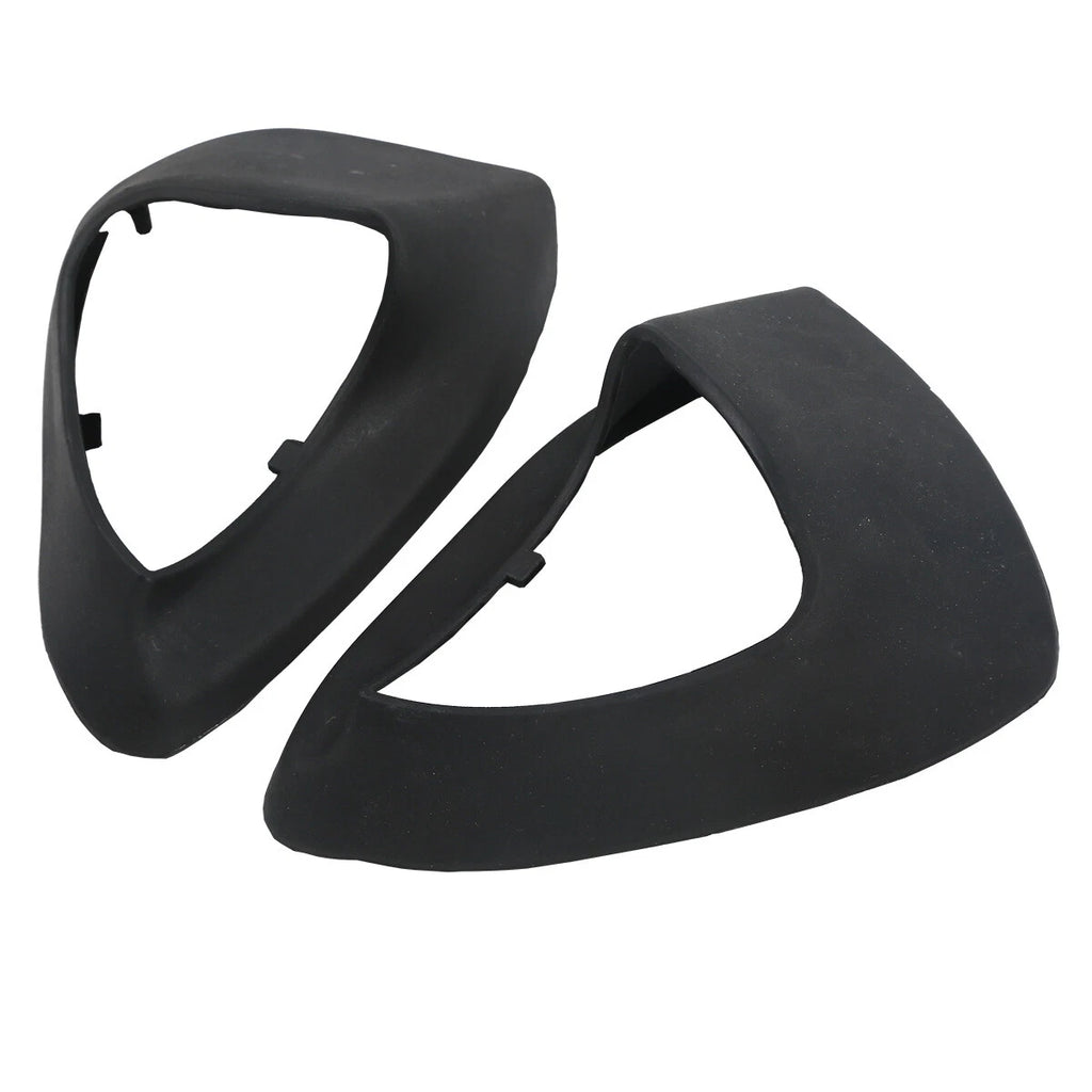 Set of 2 Black Inner Rearview Mirror Rubber Boots for Honda Goldwing GL1800 (2001–2017)