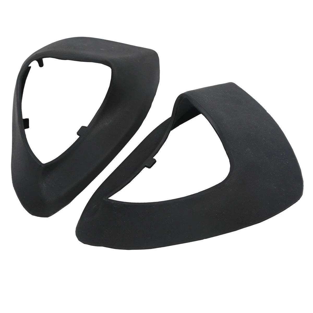 Set of 2 Black Inner Rearview Mirror Rubber Boots for Honda Goldwing GL1800 (2001–2017)