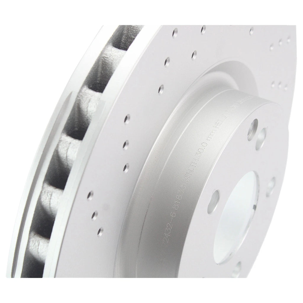 Hella 335mm Front Drilled Disc Brake Rotor for MB C216 CL550 W221 S400 S550