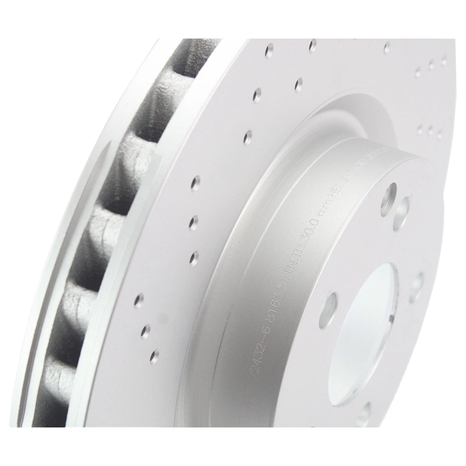 Hella 335mm Front Drilled Disc Brake Rotor for MB C216 CL550 W221 S400 S550