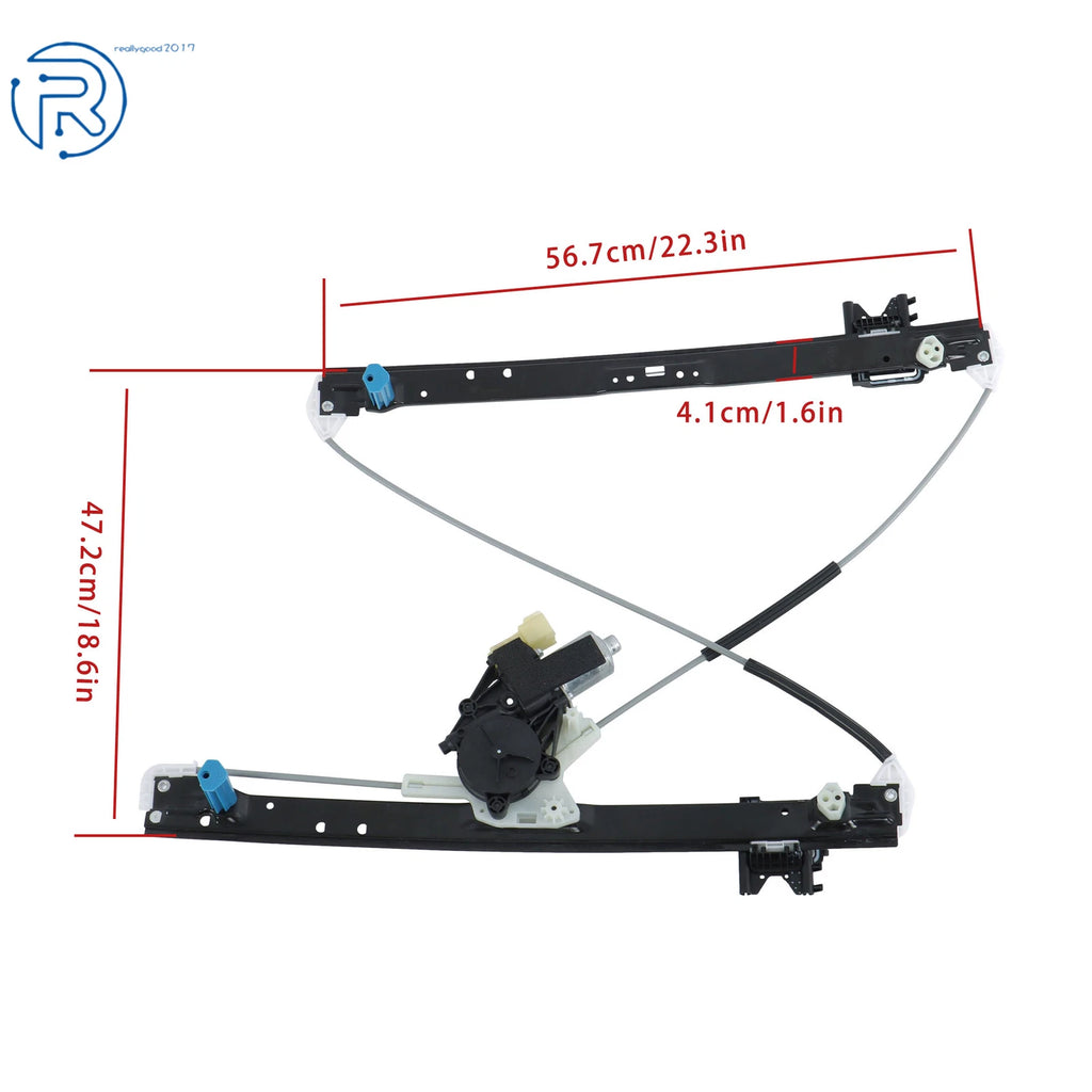 Front Left Power Window Regulator with Motor for Land Rover Discovery (2017-2020)