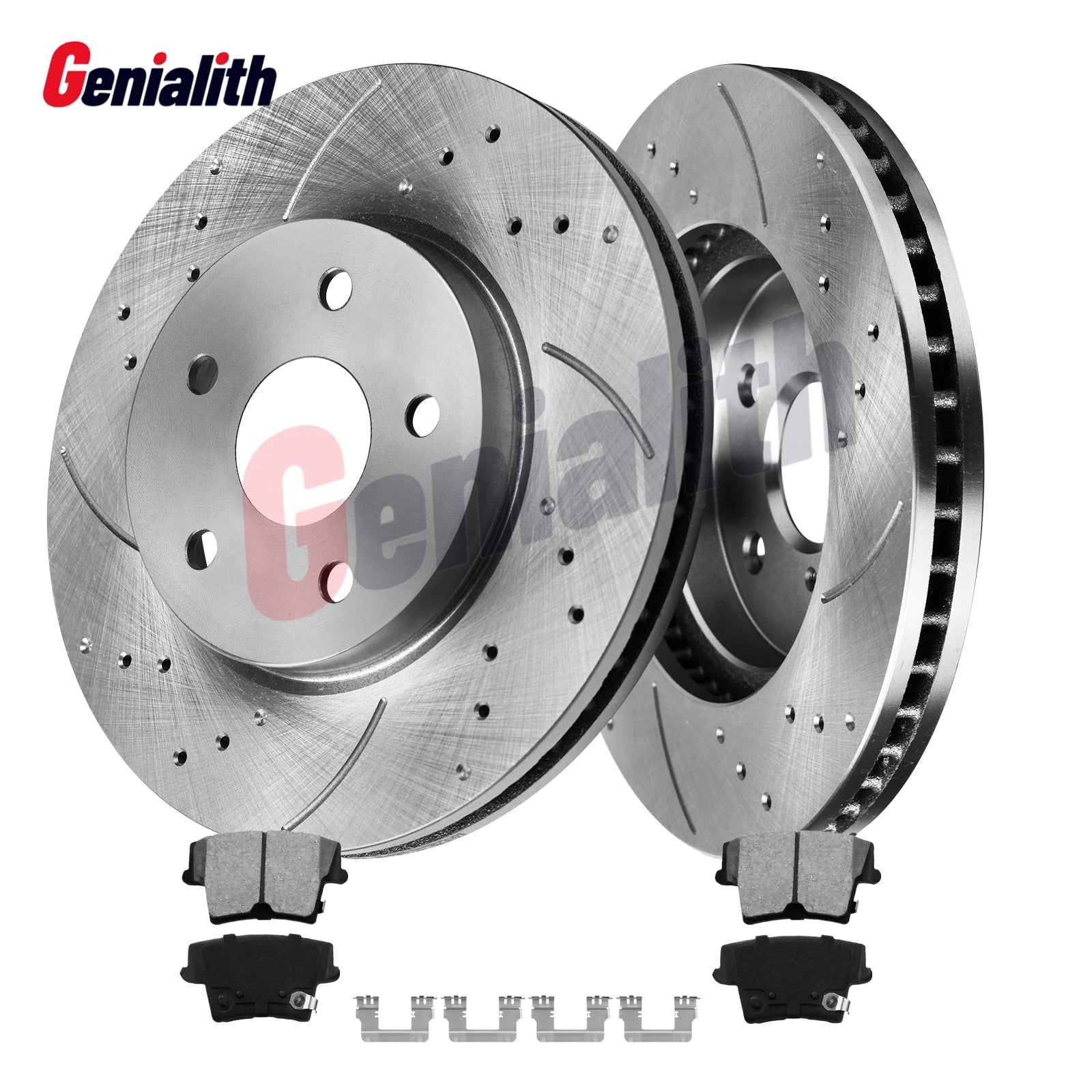 Rear Disc Rotors Brake Pad for Chrysler 300 Dodge Charger Challenger (2005–2010)