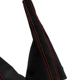 Manual & Brake Boot Cover for VW Jetta MK3 (1991–1998) Carbon Fiber Red Stitch