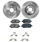 Brake Disc Rotors and Pads Kit for Chevy Cobalt Pontiac G5 (2007–2009)