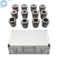 12 Pack ER50 Collet Set 3/8" to 1-5/16" for Milling Lathe Machine