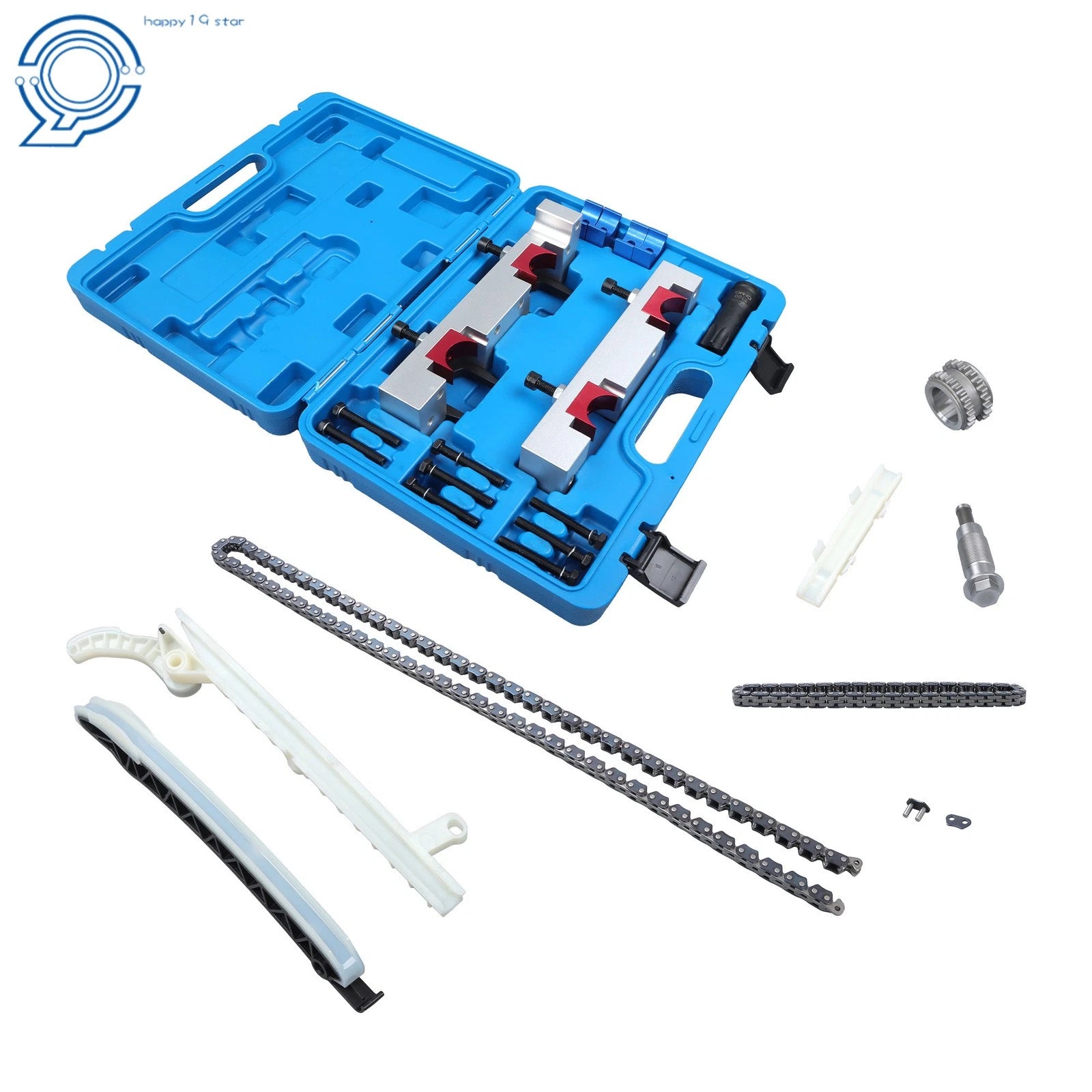 Timing Chain Kit with Camshaft Locking Tool for Mercedes Benz M270 M274 (C180 C300 C350)