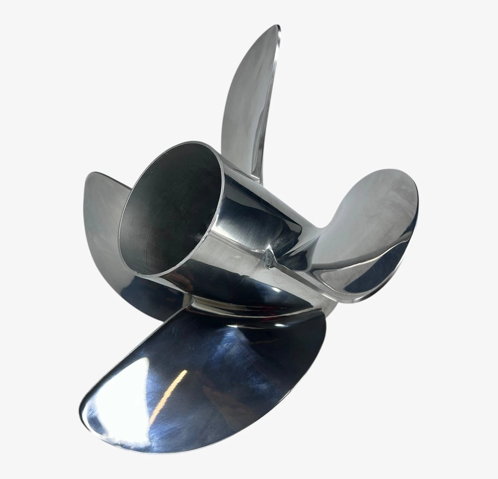 4-Blade Stainless Steel Propeller for Mercury (14.6 x 21P, Rev 4 XP)