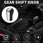 6 Speed Manual Gear Shift Knob for Toyota Corolla (1992–2013) Faux Leather Black